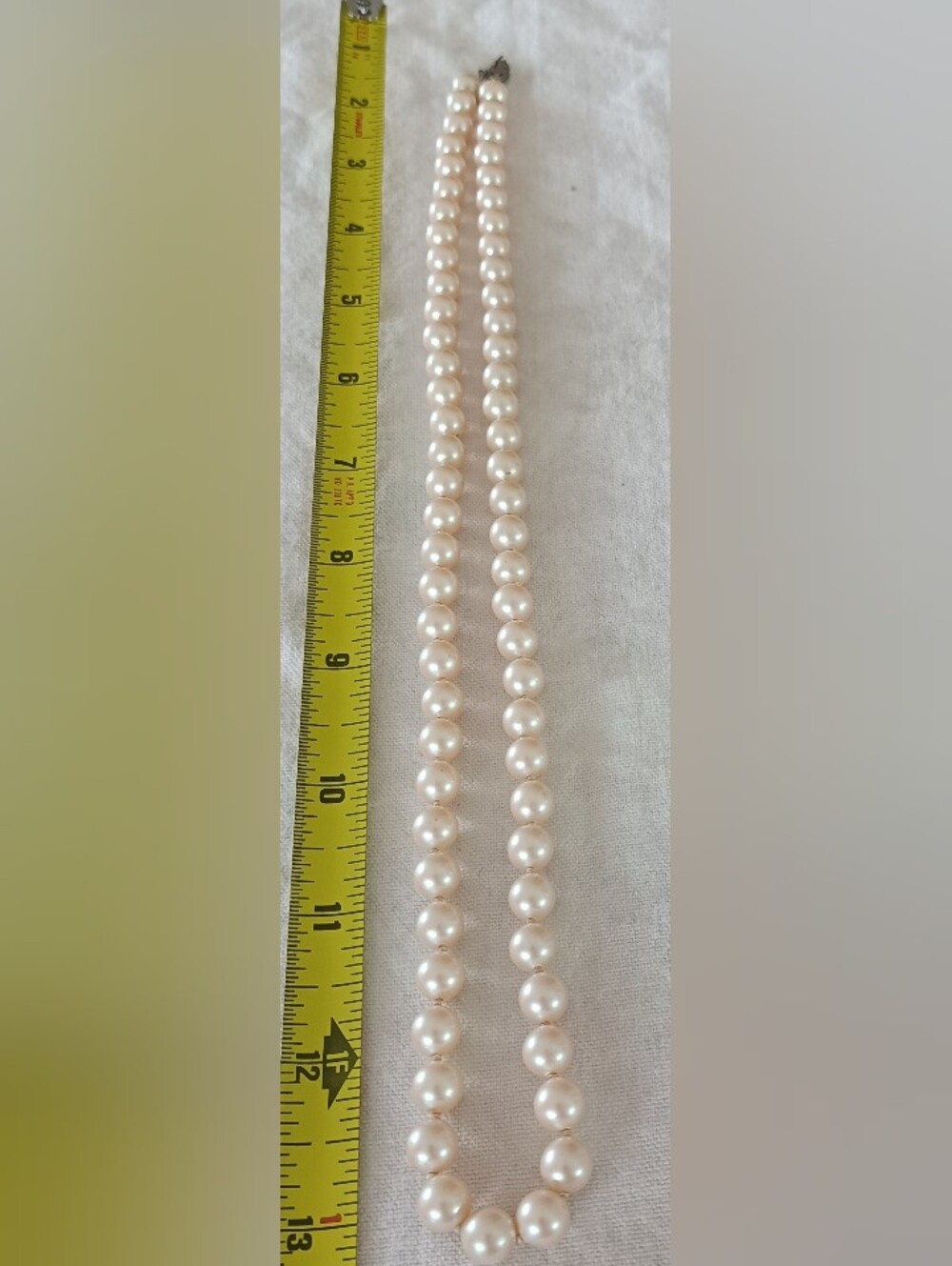 Classic Ivory Pearl Strand Necklace - Elegant Women's Jewelry